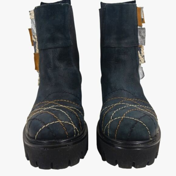 Papucei Handcrafted Boots RARE $264 size 36 size 5/5.5 FS2194 - Picture 4 of 12